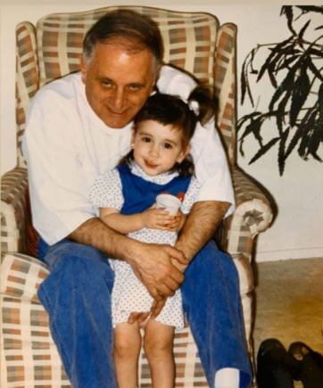 Joseph Laurita with daughter Dina Manzo